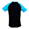 Camiseta Hurley Youth True - Preto/Azul - 2