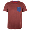 Camiseta Hurley Premium Points - Vermelho Mescla/Azul 1