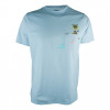 Camiseta Hurley Premium Flamingo Pocket - Azul - 1