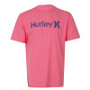 Camiseta Hurley Throught - Rosa Neon