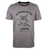 Camiseta Lost Surfing - Chumbo Mescla - 1