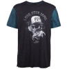 Camiseta Lost Skull Cap - Chumbo Mescla/Azul - 1