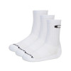 Meia Oakley Crew Sock Pack 3 in 1 - Branco/Preto - 1