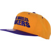 Boné Mitchell and Ness Los Angeles Lakers Amarelo/Roxo - 1