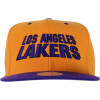 Boné Mitchell and Ness Los Angeles Lakers Amarelo/Roxo - 2
