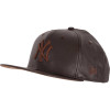 Boné New Era NY Yankees Leather Marrom - 1