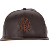 Boné New Era NY Yankees Leather Marrom - 3