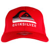 Boné Quiksilver Curved Peak Devided Logo Vermelho - 2