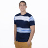 Camiseta Quiksilver Stripe One - Azul - 3