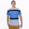 Camiseta Quiksilver Double Stripe - Azul - 2
