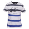 Camiseta Quiksilver Stripe Born - Bege - 1