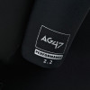 Long John Quiksilver AG47 Chest Zip 2.2mm - Preto/Azul