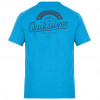 Camiseta Quiksilver Boarding Company Extra Grande - Azul Mescla 2