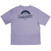 Camiseta Quiksilver Boarding Company Extra Grande - Cinza Mescla 2
