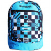 Mochila Quiksilver Roller Check Red Hawaiian Ocean Azul/Preta - 1