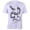 Camiseta Quiksilver Snake Fined Branca - 1