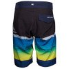 Bermuda Juvenil Quiksilver Slab Logo - Preto/Azul - 3