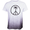 Camiseta Quiksilver Peace Beach - Branco/Preto - 1