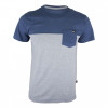 Camiseta Quiksilver Cut Tee Pocket - Azul - 1