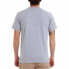 Camiseta Quiksilver Slim Fit Simple Lines Cinza Mescla - 3