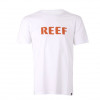 Camiseta Reef Basic Name Logo Branca1