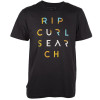 Camiseta Rip Curl Rip A Search - Chumbo - 1