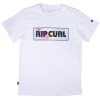 Camiseta Rip Curl Juvenil Solar - Branco/Colorido - 1