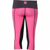 Calça Neoprene Roxy Capri Tradewinds Chumbo Mescla/Rosa 4