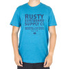 Camiseta Rusty Silk Genuine Azul Mescla1