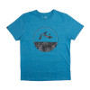 Camiseta Rusty Juvenil Cuts - Azul1