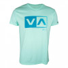 Camiseta RVCA Static Box Verde 1