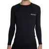 Camiseta Rvca Lycra M/L Solid - Preta