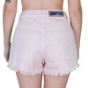 Shorts Cantão Sarja Rasgos Rosa 529840