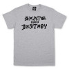 Camiseta Thrasher Skate and Destroy Cinza Mescla 1