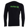 Camiseta Hurley Lycra Surf Tee- Preta