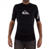 Camiseta Quiksilver Lycra Surf All Time - Preta1