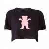 Camiseta Grizzly Cropped Org Bear Preta1