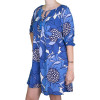 Vestido Farm Curto Floral Azul 307584