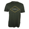Camiseta Vissla Stacked - Verde Mescla - 1