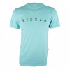 Camiseta Vissla Silk Foundation Verde Água 1