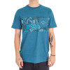 Camiseta Vissla Tropical Maui Azul Mescla2
