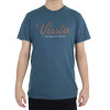 Camiseta Vissla Silk Outfront Azul Mescla1