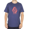 Camiseta Volcom Silk Cycle Stone Azul1