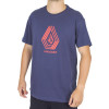 Camiseta Volcom Silk Cycle Stone Azul2