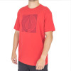 Camiseta Volcom Stamp Divid - Vermelha2