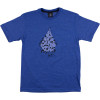 Camiseta Volcom Juvenil Silk Chop - Azul - 1