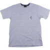 Camiseta Volcom Juvenil Silk Deadly Stone - Cinza 1