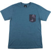 Camiseta Volcom Juvenil Especial Tropic - Azul 1