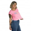 Camiseta Volcom Neon And On Rosa1